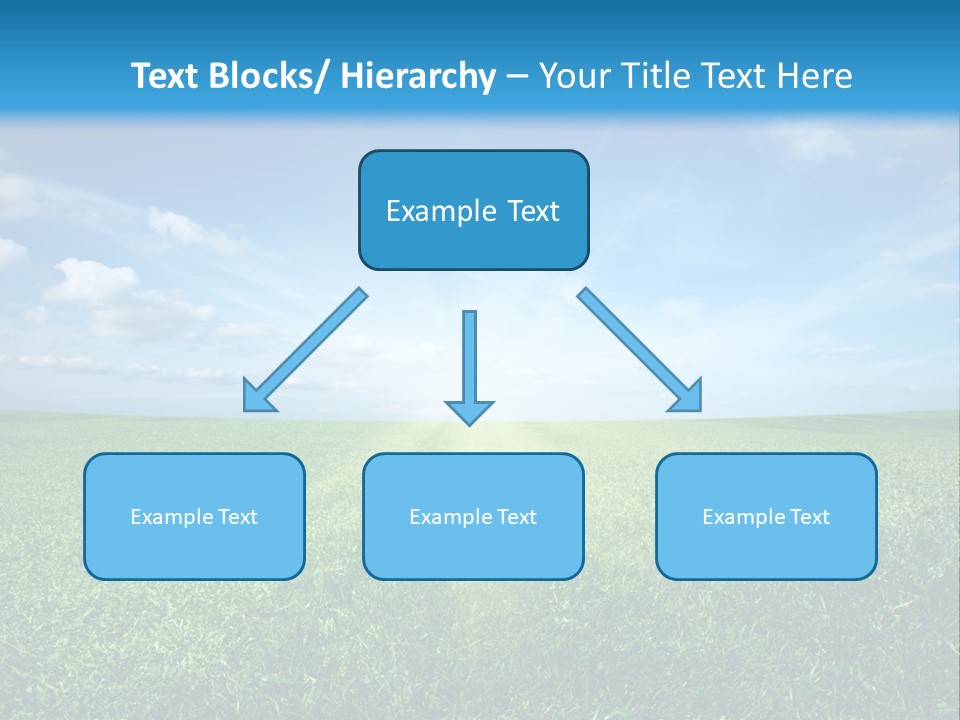 Outdoor Sky Land PowerPoint Template