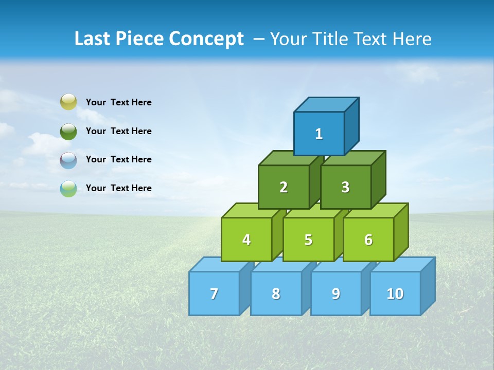 Outdoor Sky Land PowerPoint Template