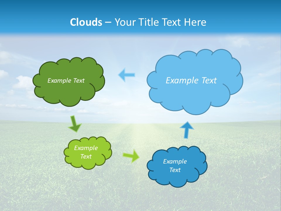 Outdoor Sky Land PowerPoint Template