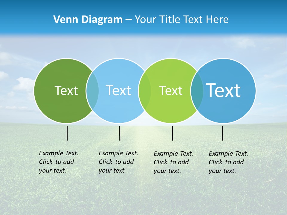Outdoor Sky Land PowerPoint Template