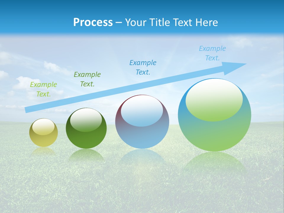 Outdoor Sky Land PowerPoint Template