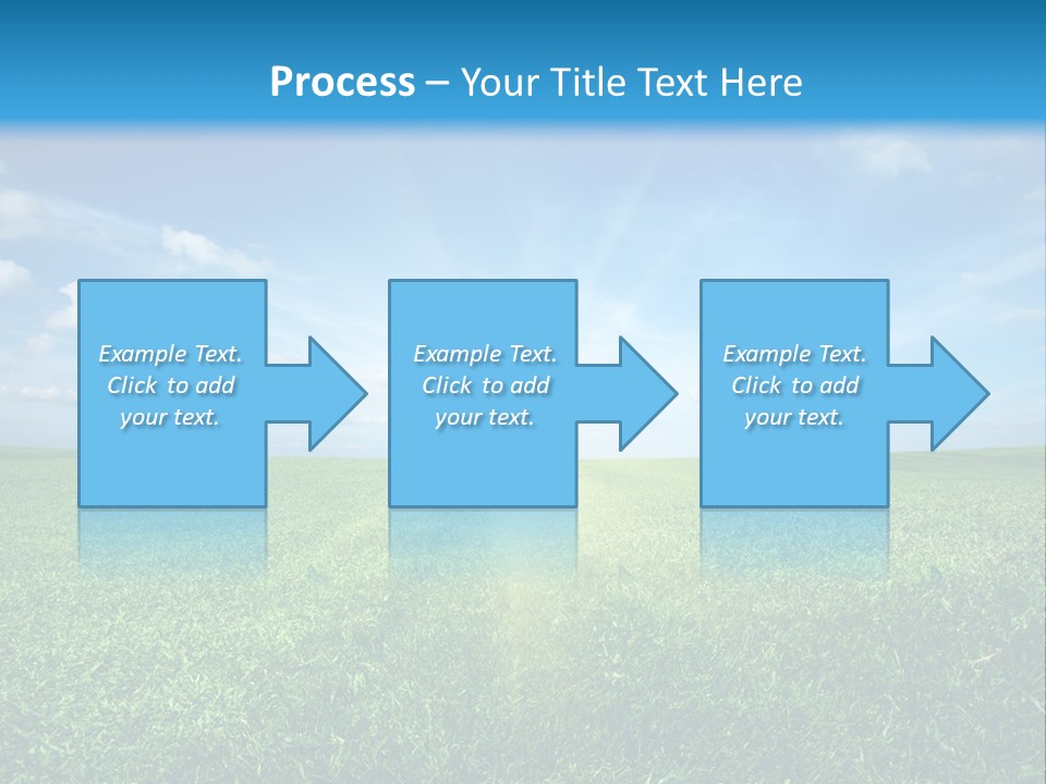 Outdoor Sky Land PowerPoint Template