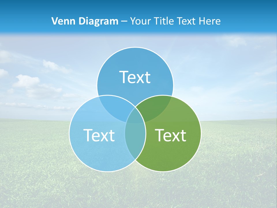 Outdoor Sky Land PowerPoint Template