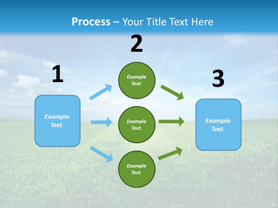 Outdoor Sky Land PowerPoint Template