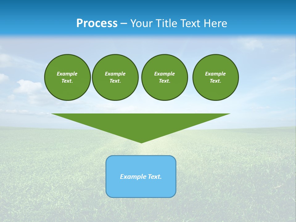 Outdoor Sky Land PowerPoint Template