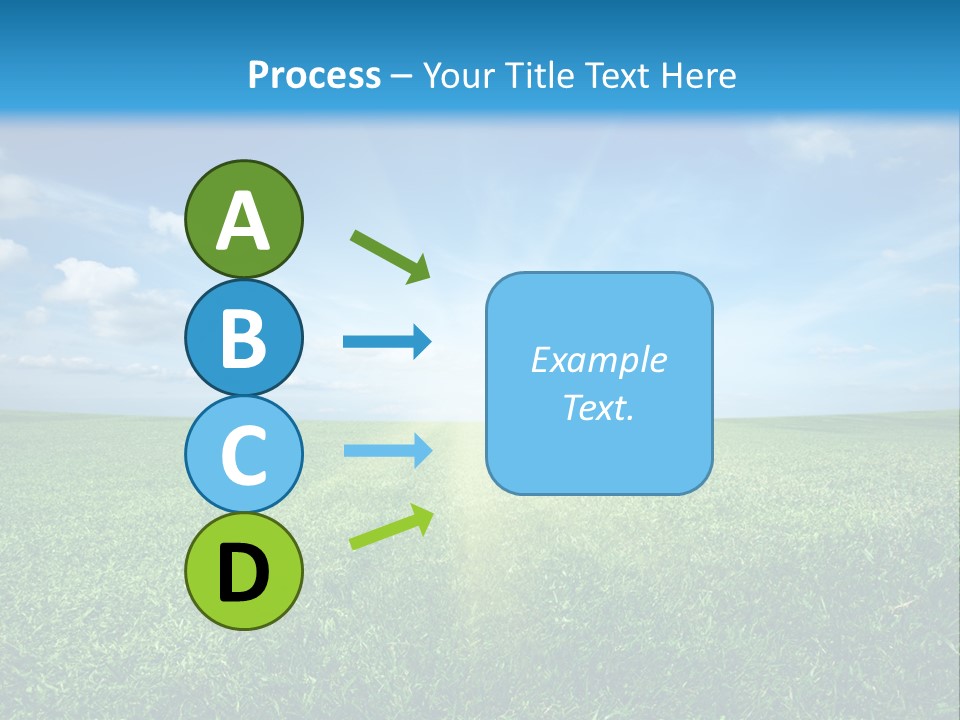Outdoor Sky Land PowerPoint Template
