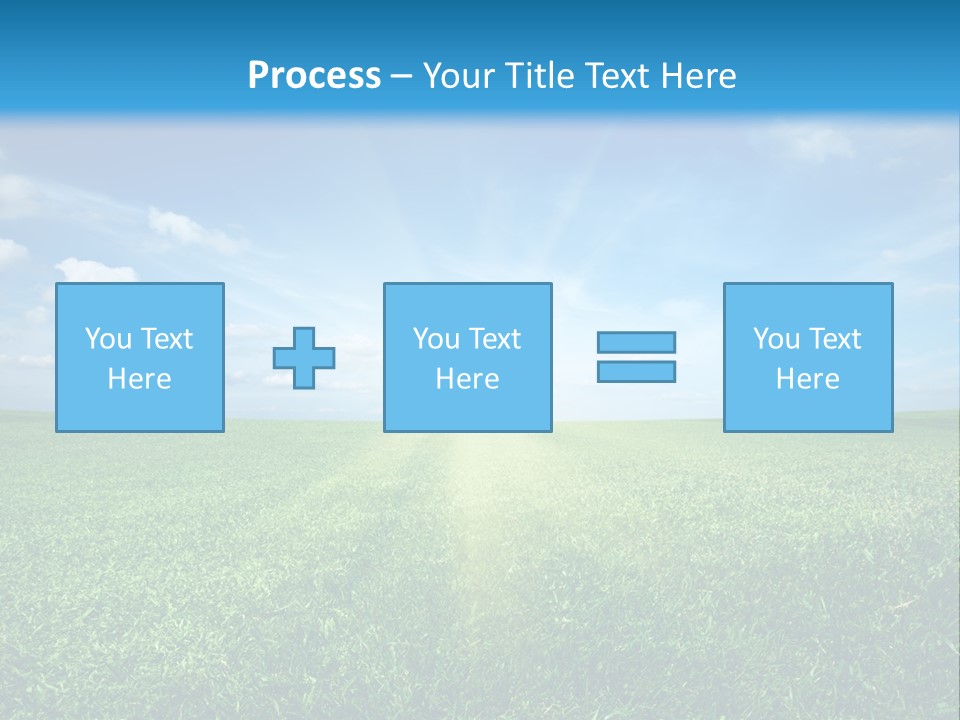 Outdoor Sky Land PowerPoint Template
