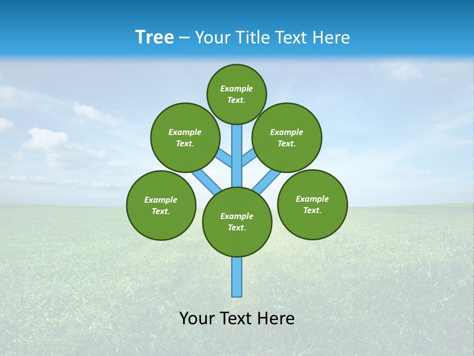 Outdoor Sky Land PowerPoint Template