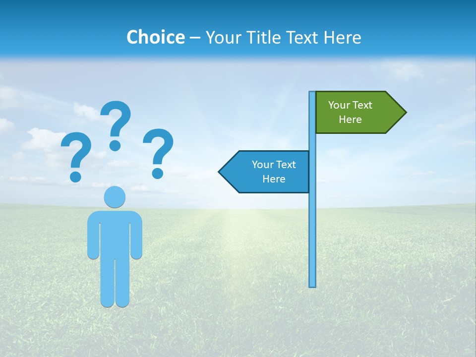 Outdoor Sky Land PowerPoint Template