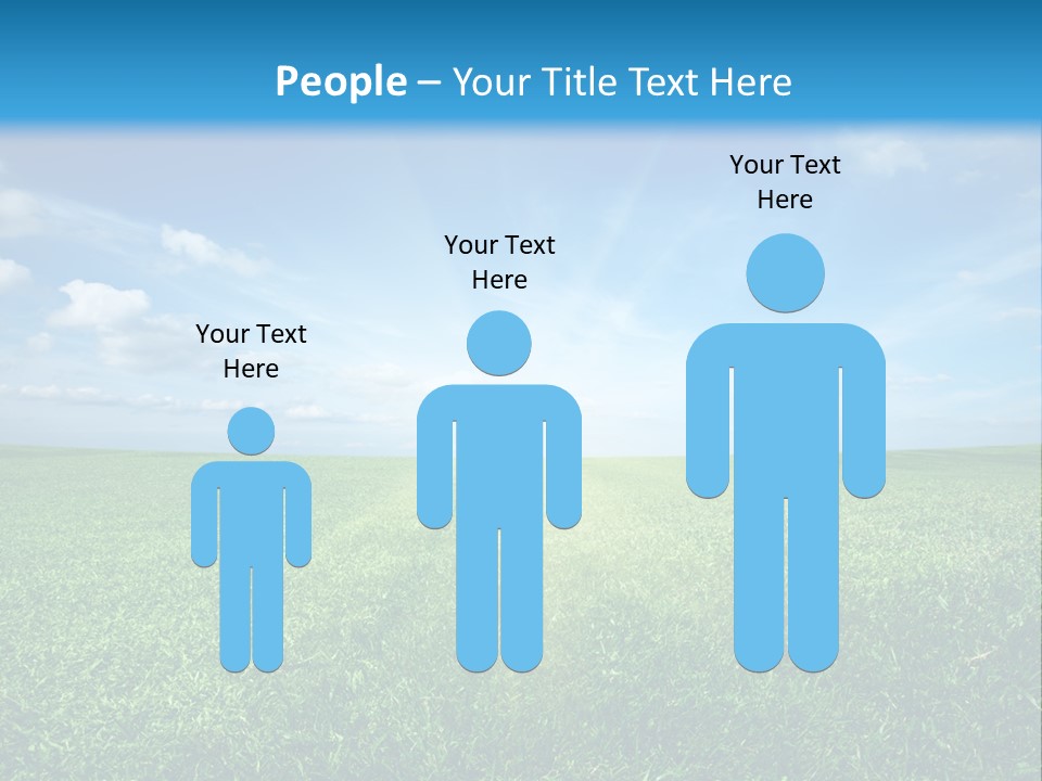 Outdoor Sky Land PowerPoint Template