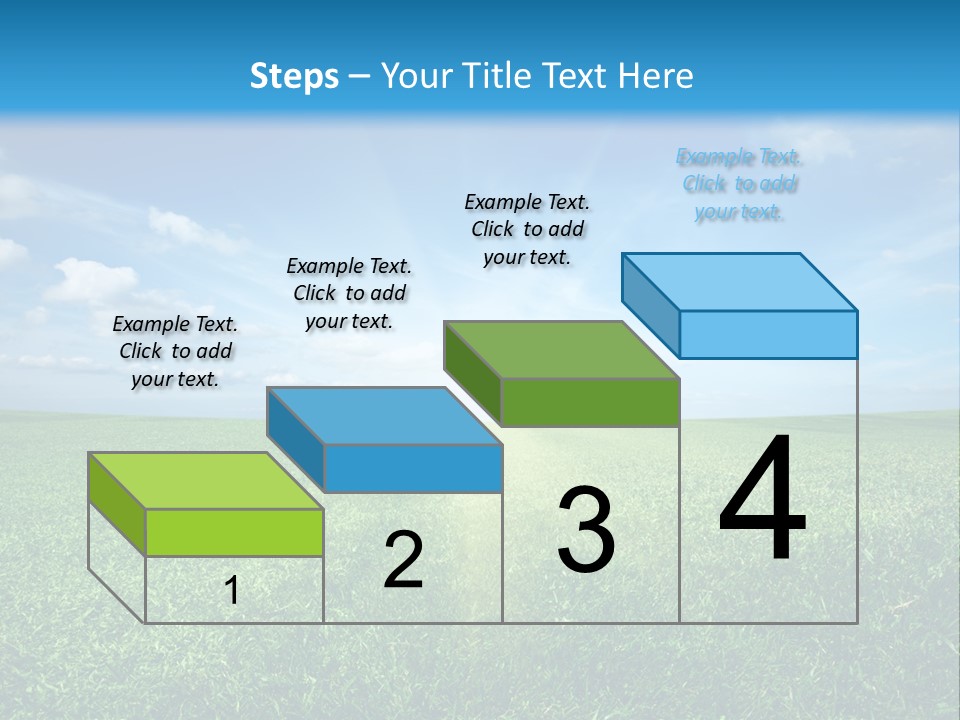 Outdoor Sky Land PowerPoint Template