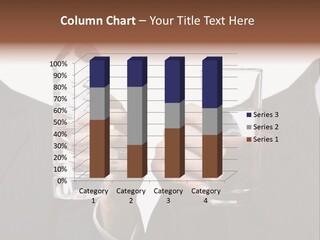 Glassware Businessman People PowerPoint Template