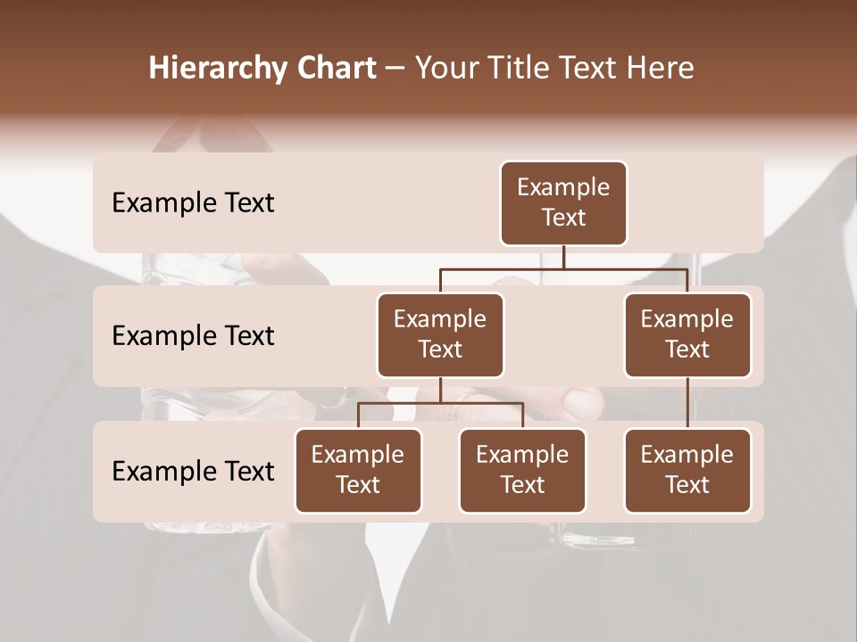 Glassware Businessman People PowerPoint Template