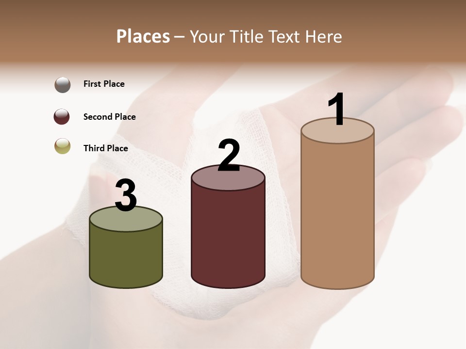 Medicine Sanitary Limb PowerPoint Template