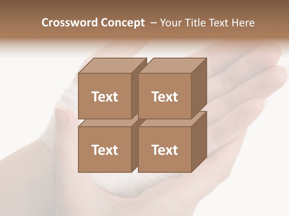 Medicine Sanitary Limb PowerPoint Template
