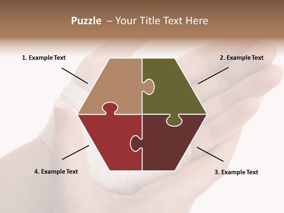 Medicine Sanitary Limb PowerPoint Template
