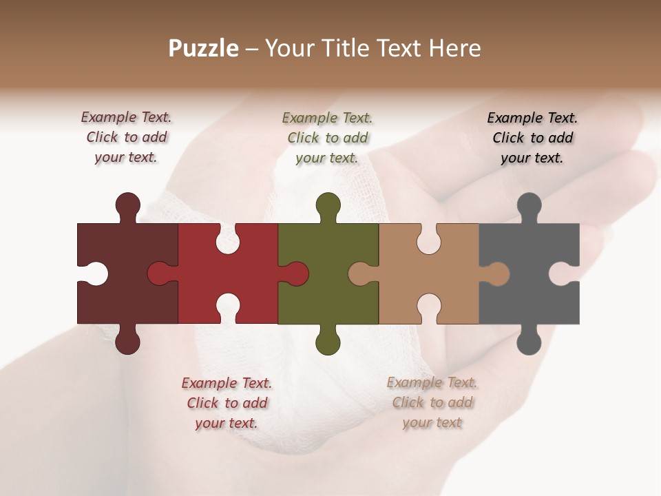 Medicine Sanitary Limb PowerPoint Template
