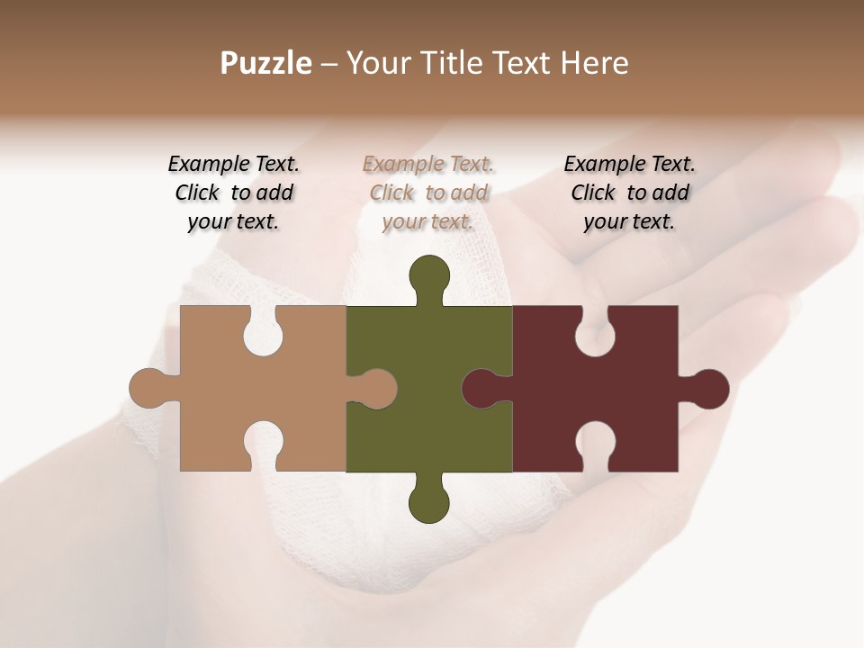 Medicine Sanitary Limb PowerPoint Template