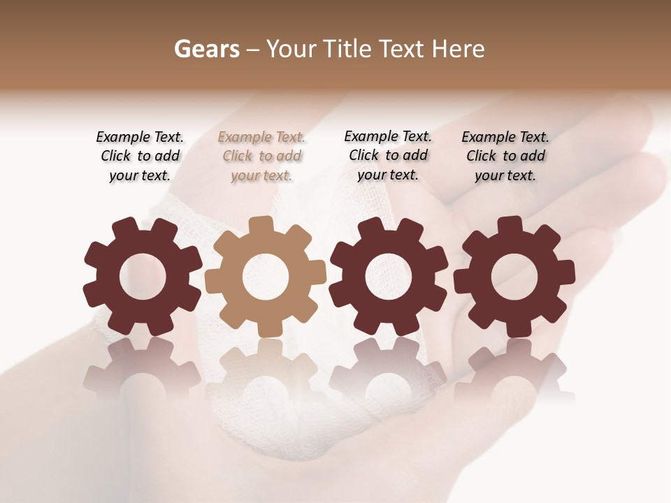 Medicine Sanitary Limb PowerPoint Template