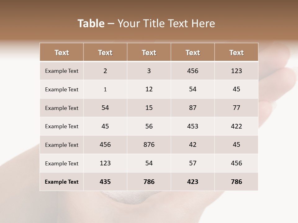 Medicine Sanitary Limb PowerPoint Template