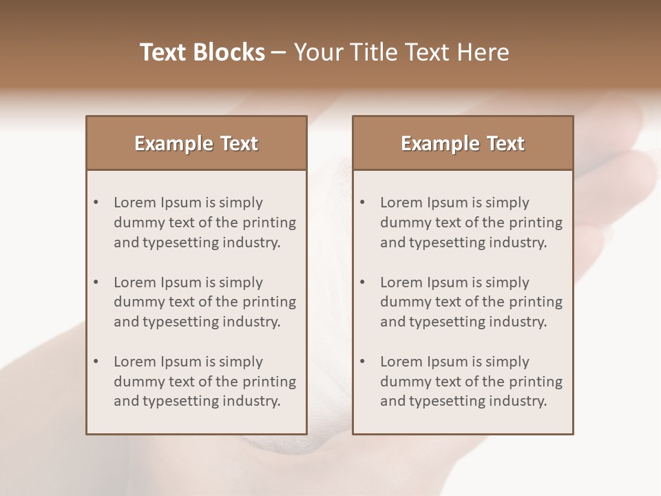 Medicine Sanitary Limb PowerPoint Template