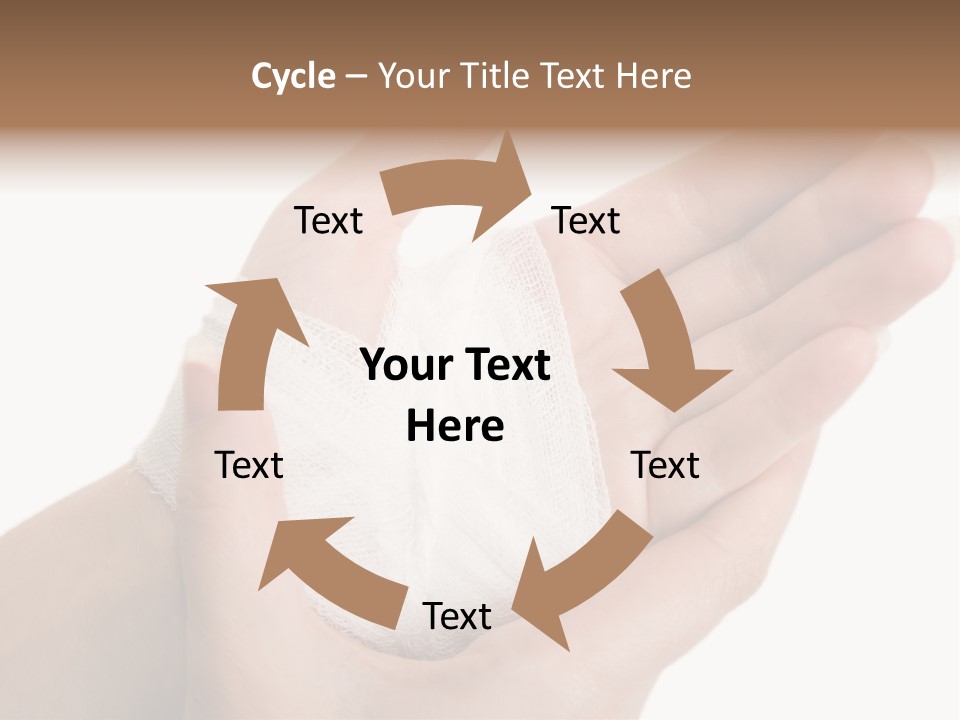 Medicine Sanitary Limb PowerPoint Template