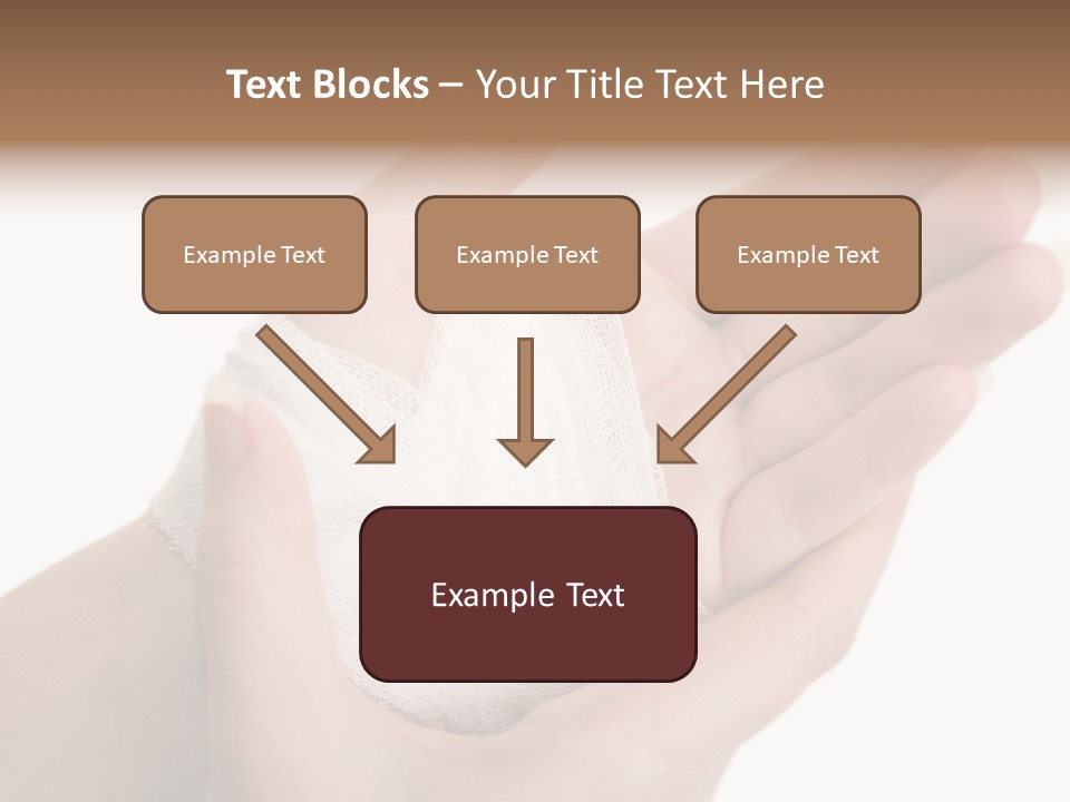 Medicine Sanitary Limb PowerPoint Template