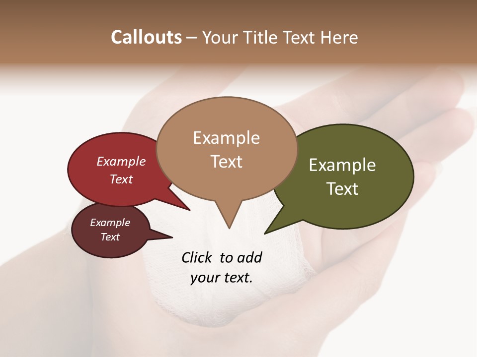 Medicine Sanitary Limb PowerPoint Template