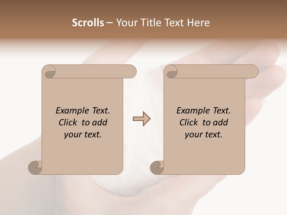 Medicine Sanitary Limb PowerPoint Template