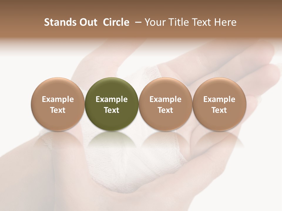 Medicine Sanitary Limb PowerPoint Template