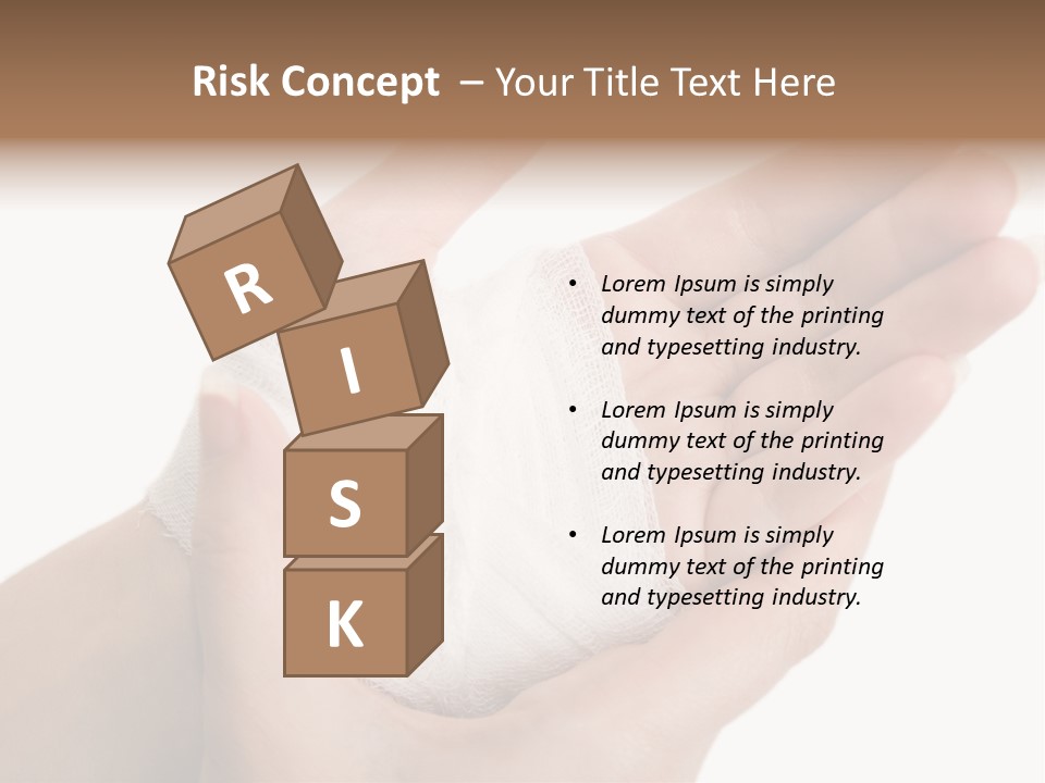 Medicine Sanitary Limb PowerPoint Template