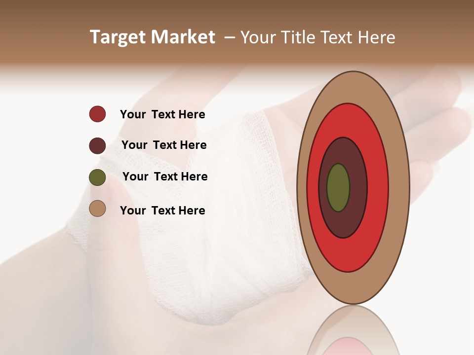 Medicine Sanitary Limb PowerPoint Template