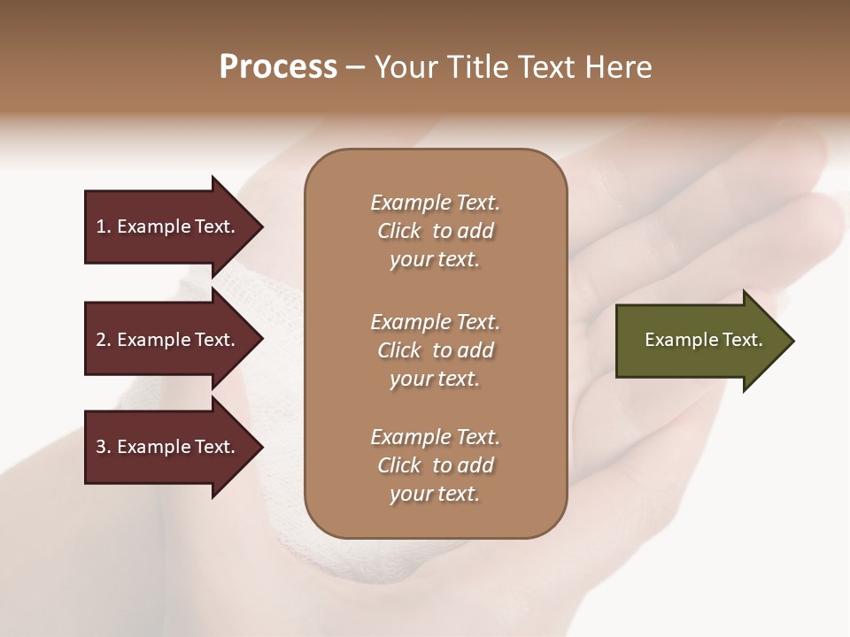 Medicine Sanitary Limb PowerPoint Template