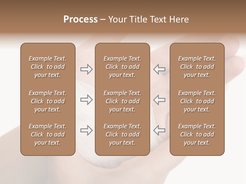 Medicine Sanitary Limb PowerPoint Template