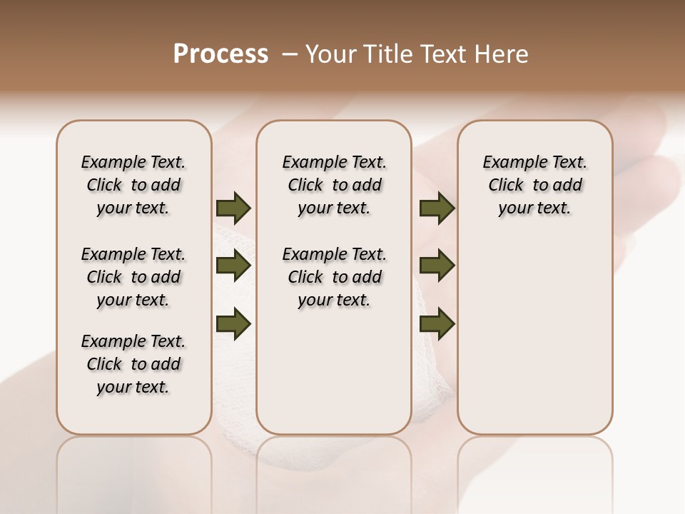 Medicine Sanitary Limb PowerPoint Template