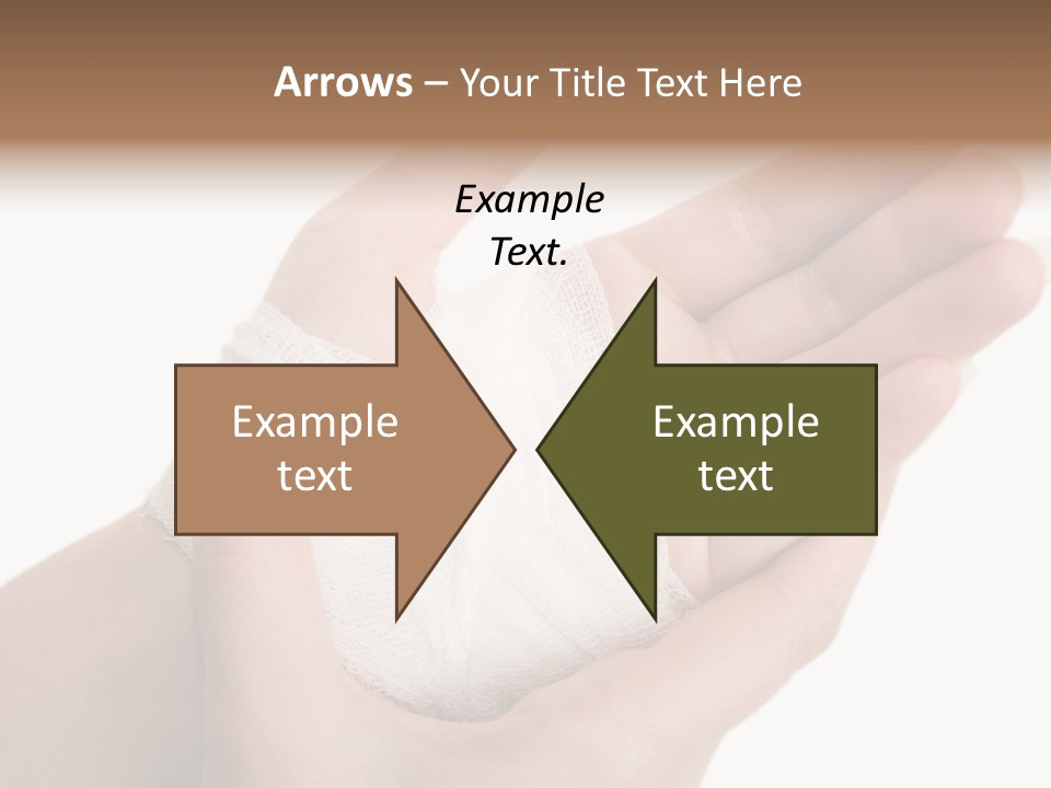 Medicine Sanitary Limb PowerPoint Template