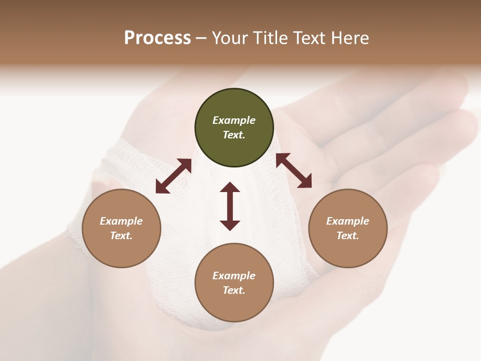 Medicine Sanitary Limb PowerPoint Template