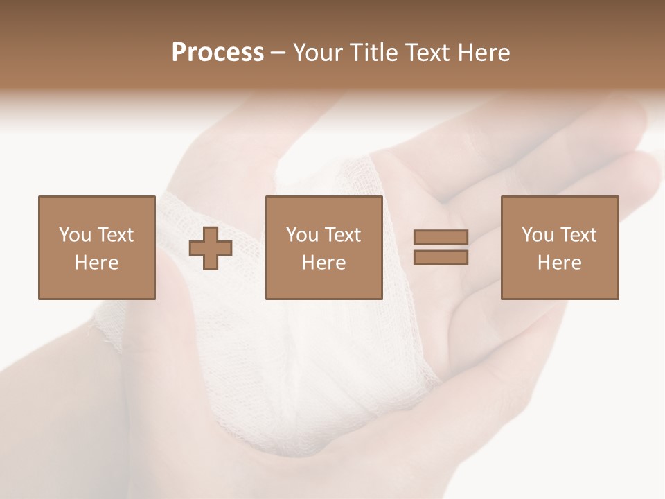 Medicine Sanitary Limb PowerPoint Template