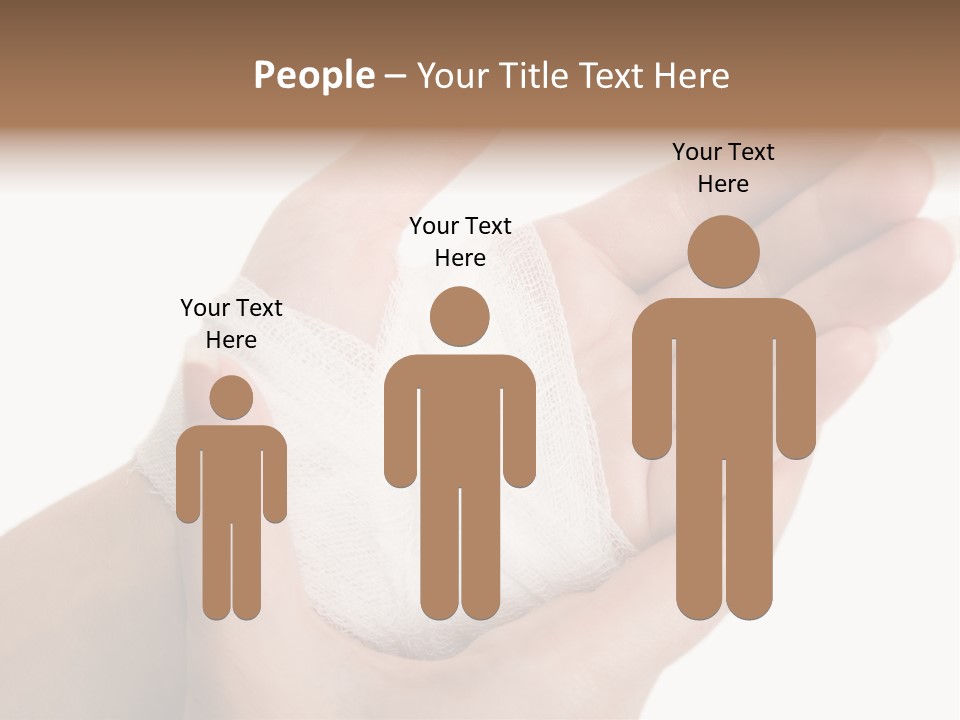 Medicine Sanitary Limb PowerPoint Template
