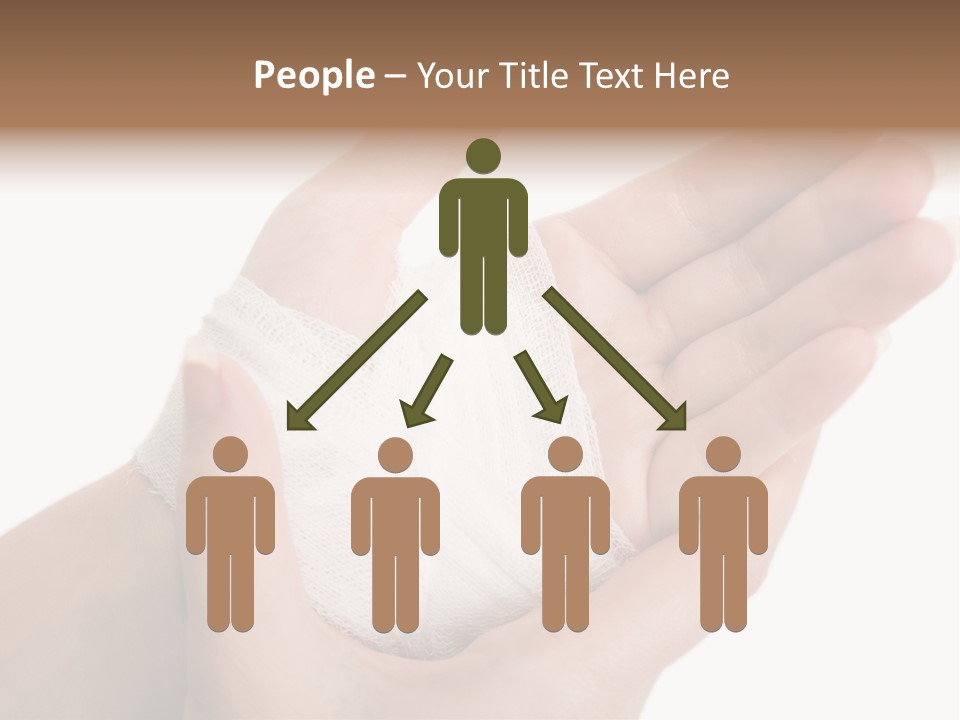 Medicine Sanitary Limb PowerPoint Template