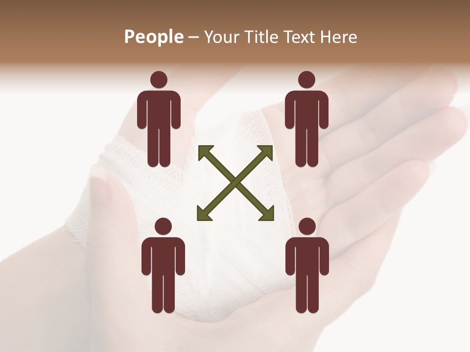 Medicine Sanitary Limb PowerPoint Template