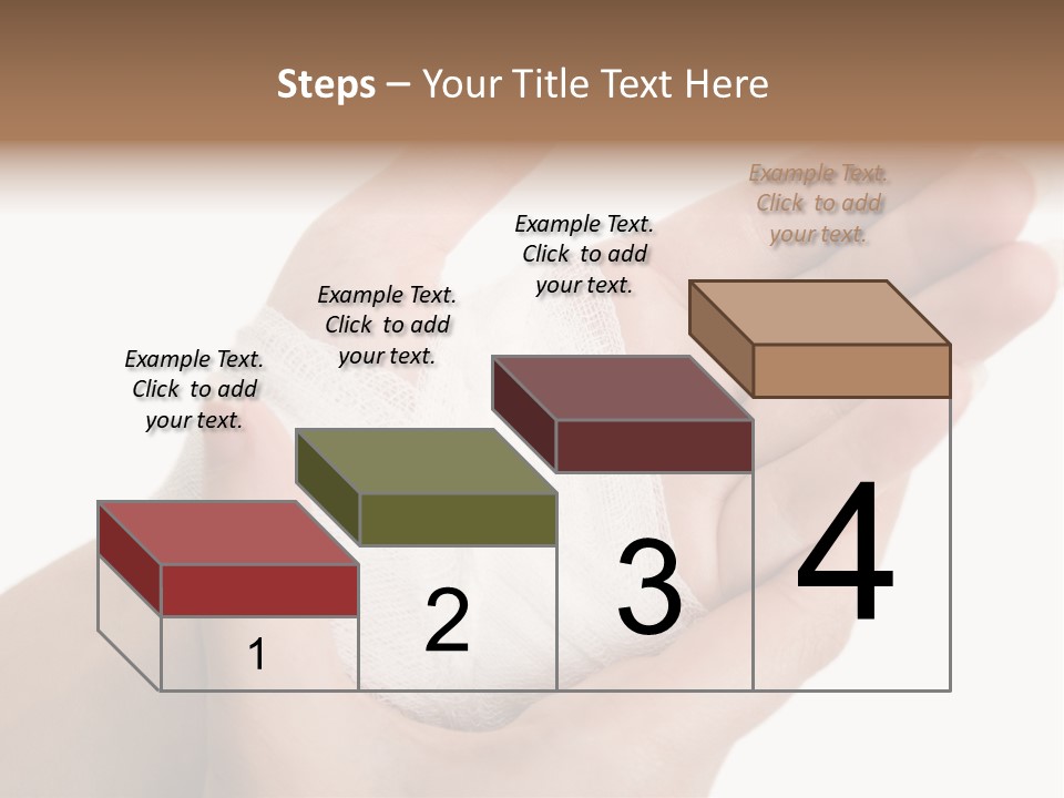 Medicine Sanitary Limb PowerPoint Template