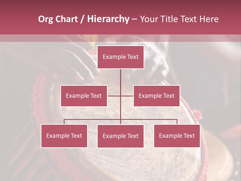 Rhythm Ceremony Drum PowerPoint Template