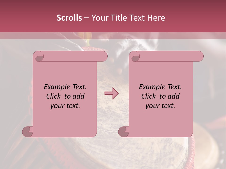 Rhythm Ceremony Drum PowerPoint Template