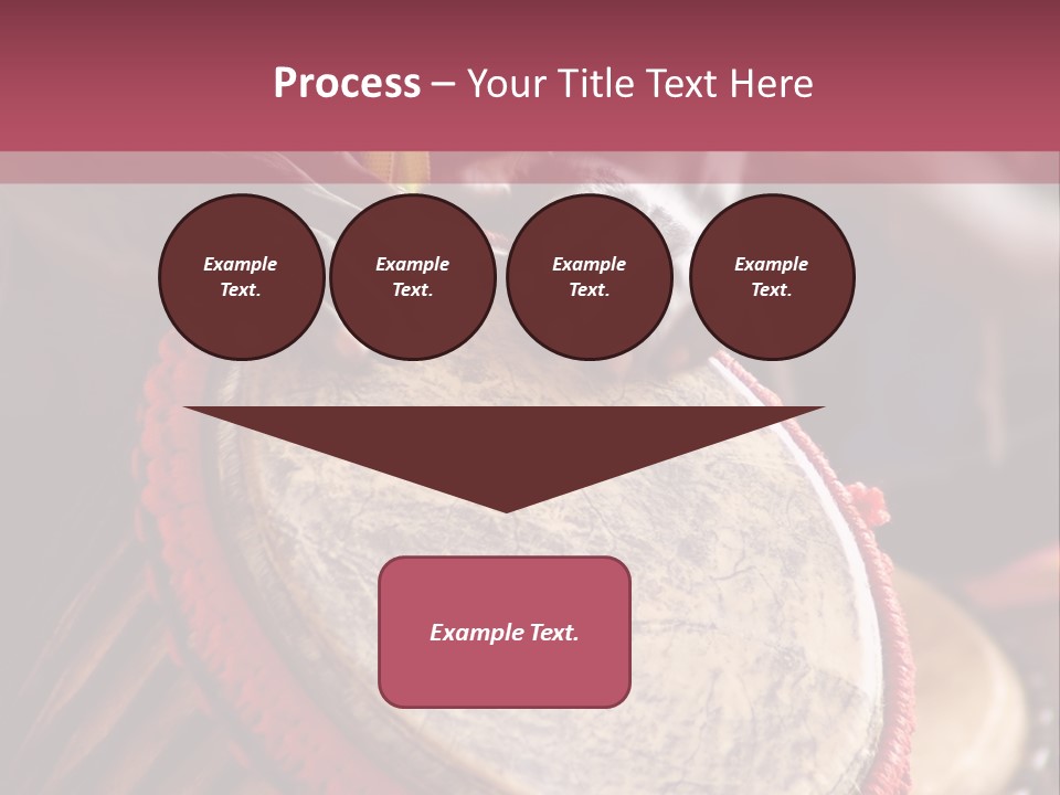 Rhythm Ceremony Drum PowerPoint Template