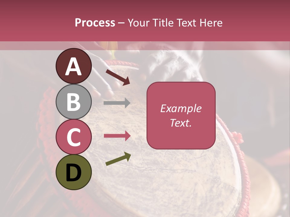 Rhythm Ceremony Drum PowerPoint Template