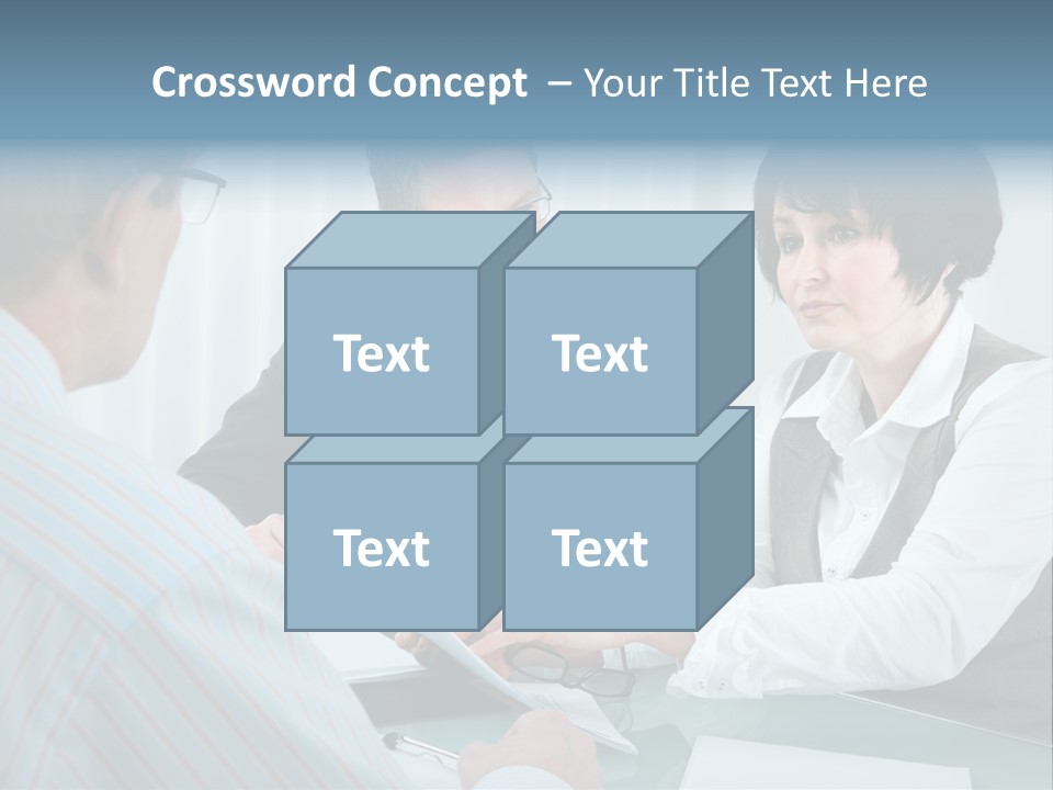 Trust Divorce Problems PowerPoint Template