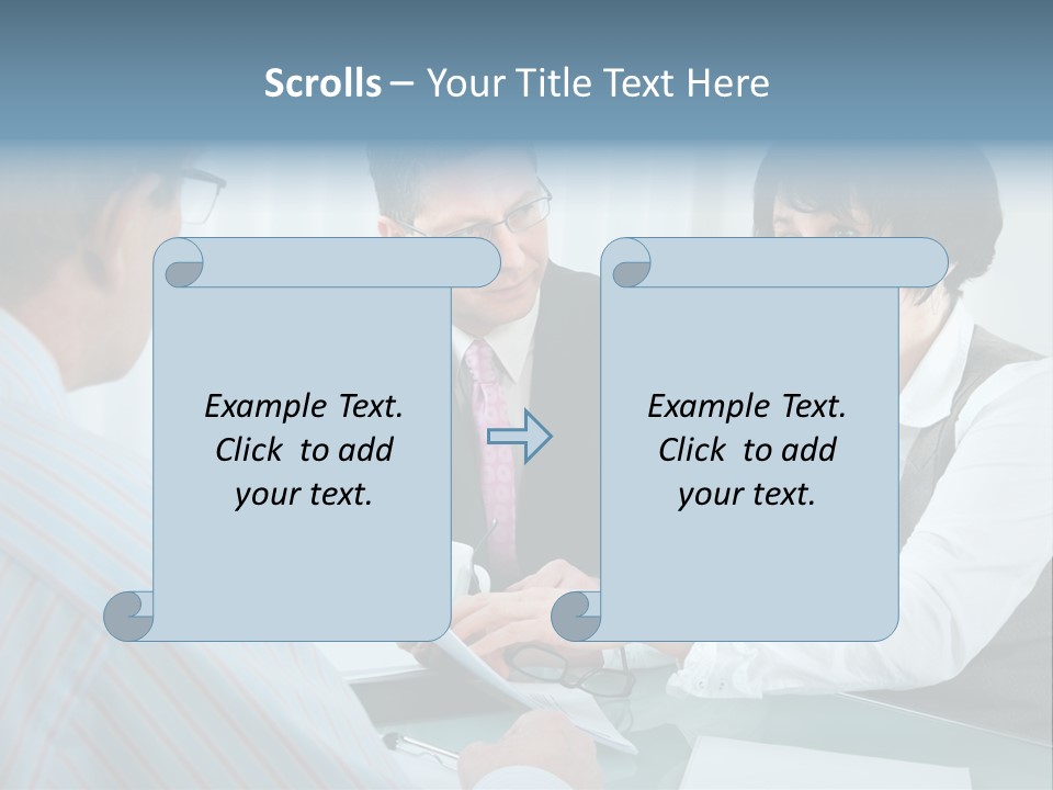Trust Divorce Problems PowerPoint Template