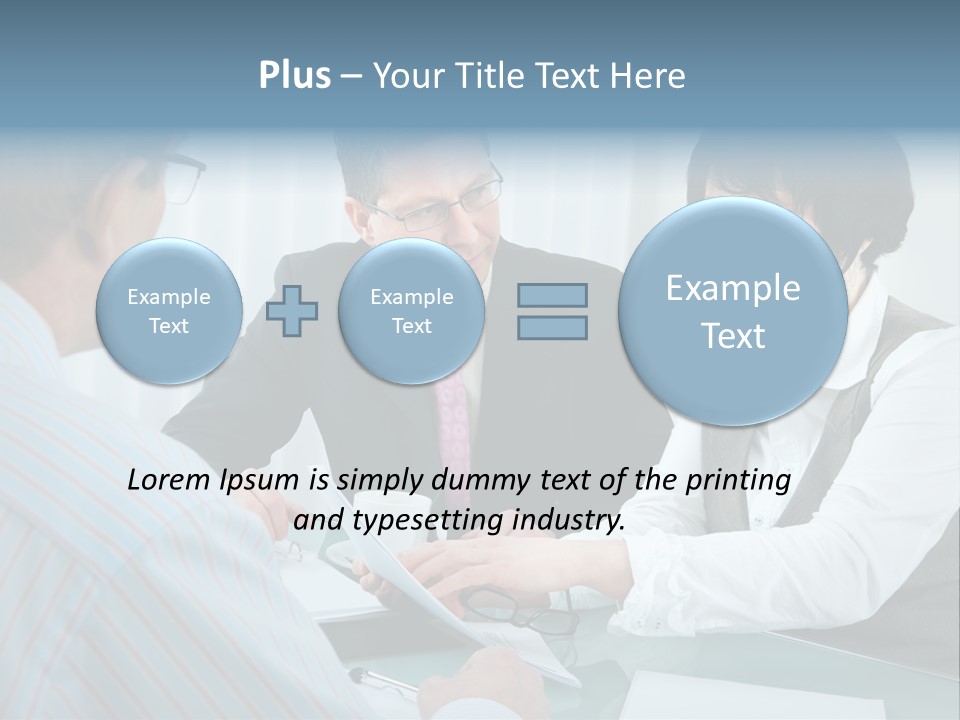 Trust Divorce Problems PowerPoint Template
