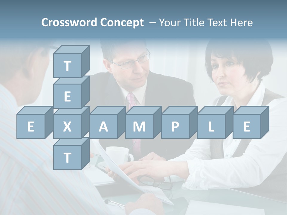 Trust Divorce Problems PowerPoint Template